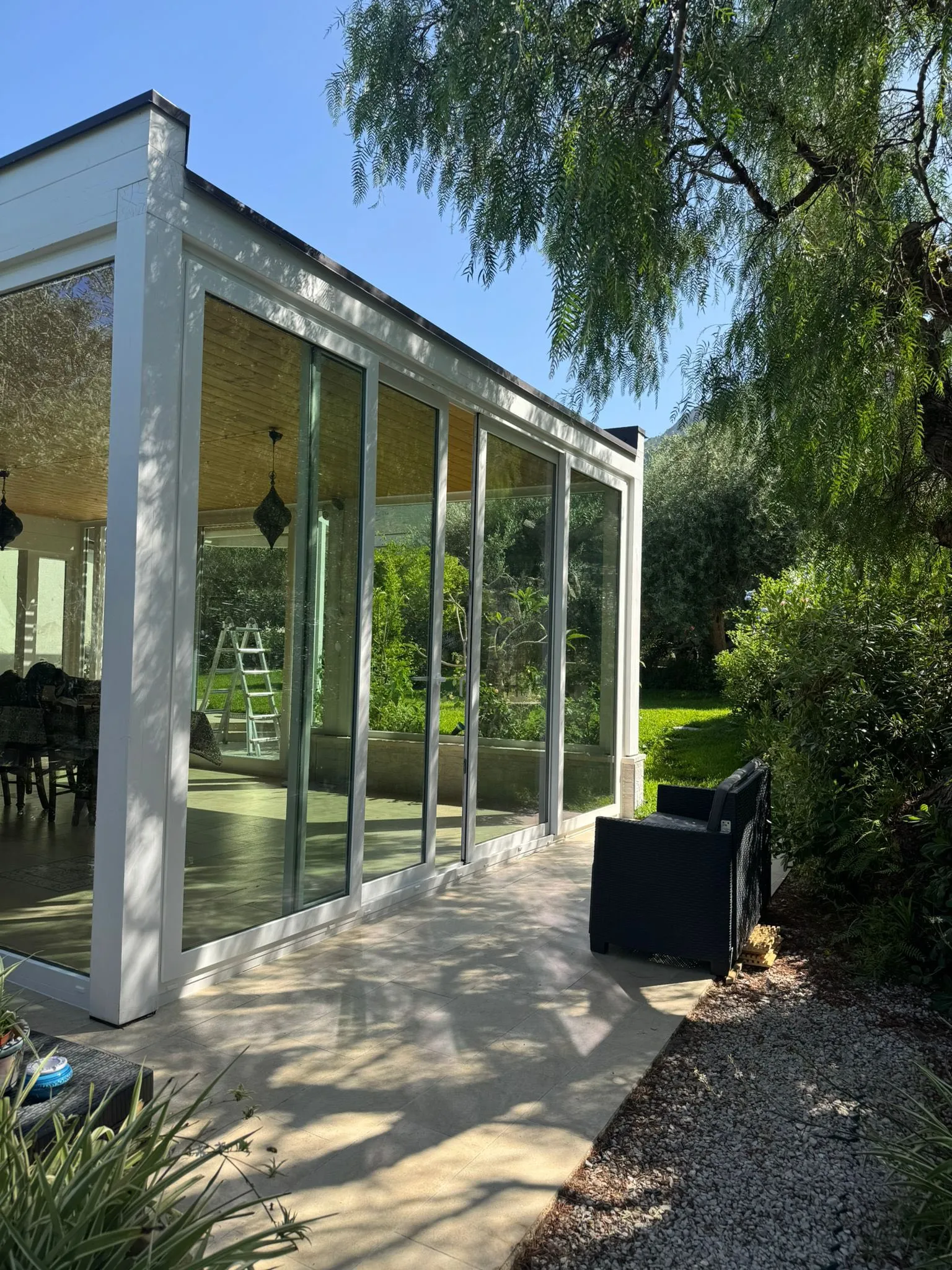 Sicilia Veranda in PVC SCHUCO