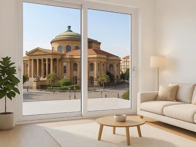 Infissi moderni in PVC e alluminio